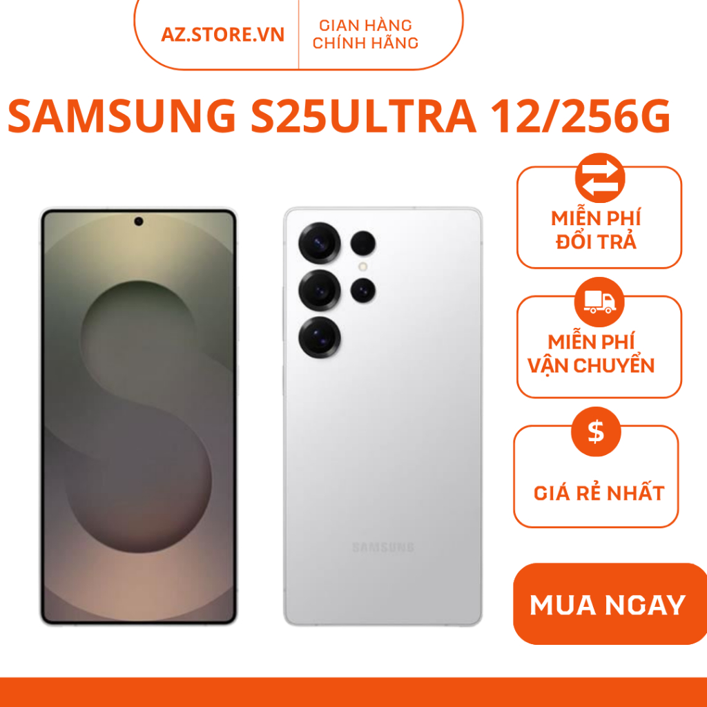 ( HÀNG CHÍNH HÃNG ) Điện Thoại Samsung Galaxy S25 Ultra 12GB/256GB