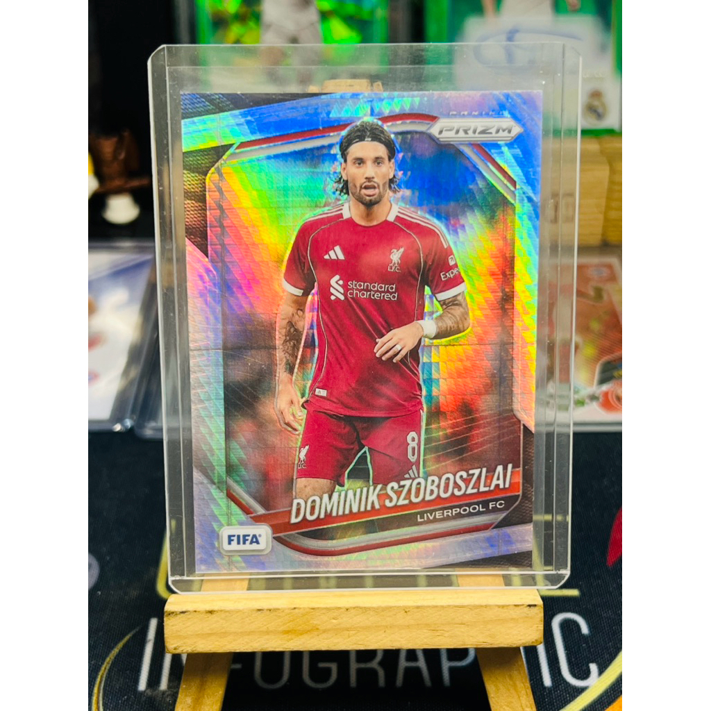Thẻ bóng đá Dominik Szoboszlai Liverpool Breakaway Panini Prizm 2025/26