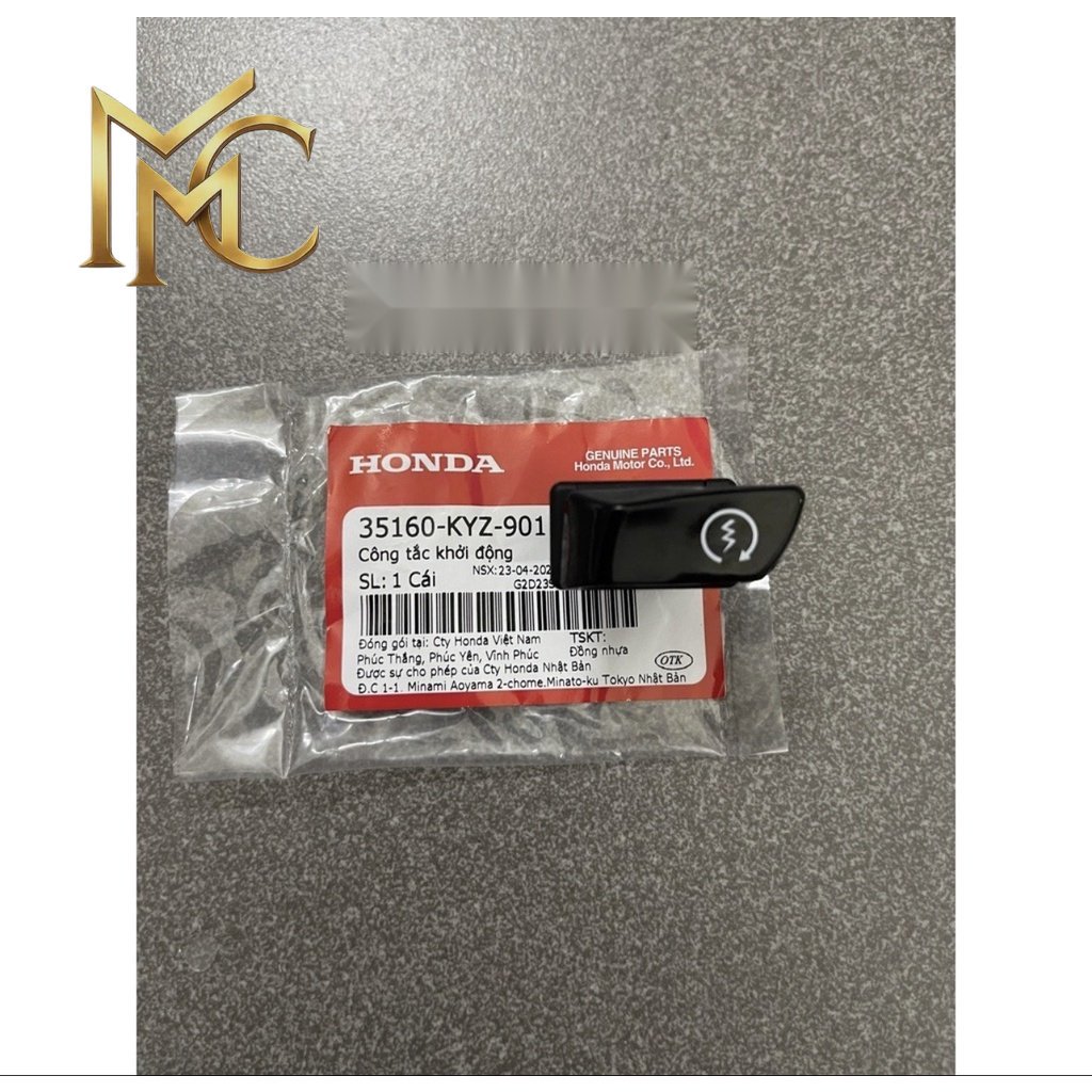 Nút Công Tắc Đề Ws110, Rsx 110, Fu 125 Honda ( 35160KYZ901 ) MC