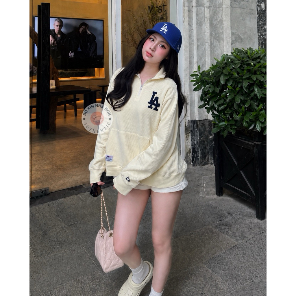 [CHÍNH HÃNG] ÁO SWEATER NEWERA ZIP LOGO