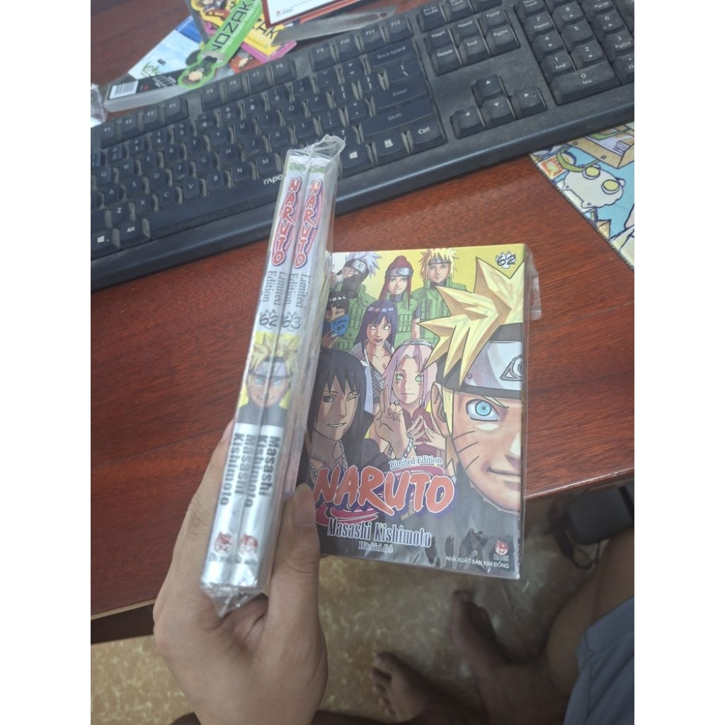 Truyện tranh Naruto - Tập 62 63 Limited - NXB Kim Đồng (combo 2 tập)