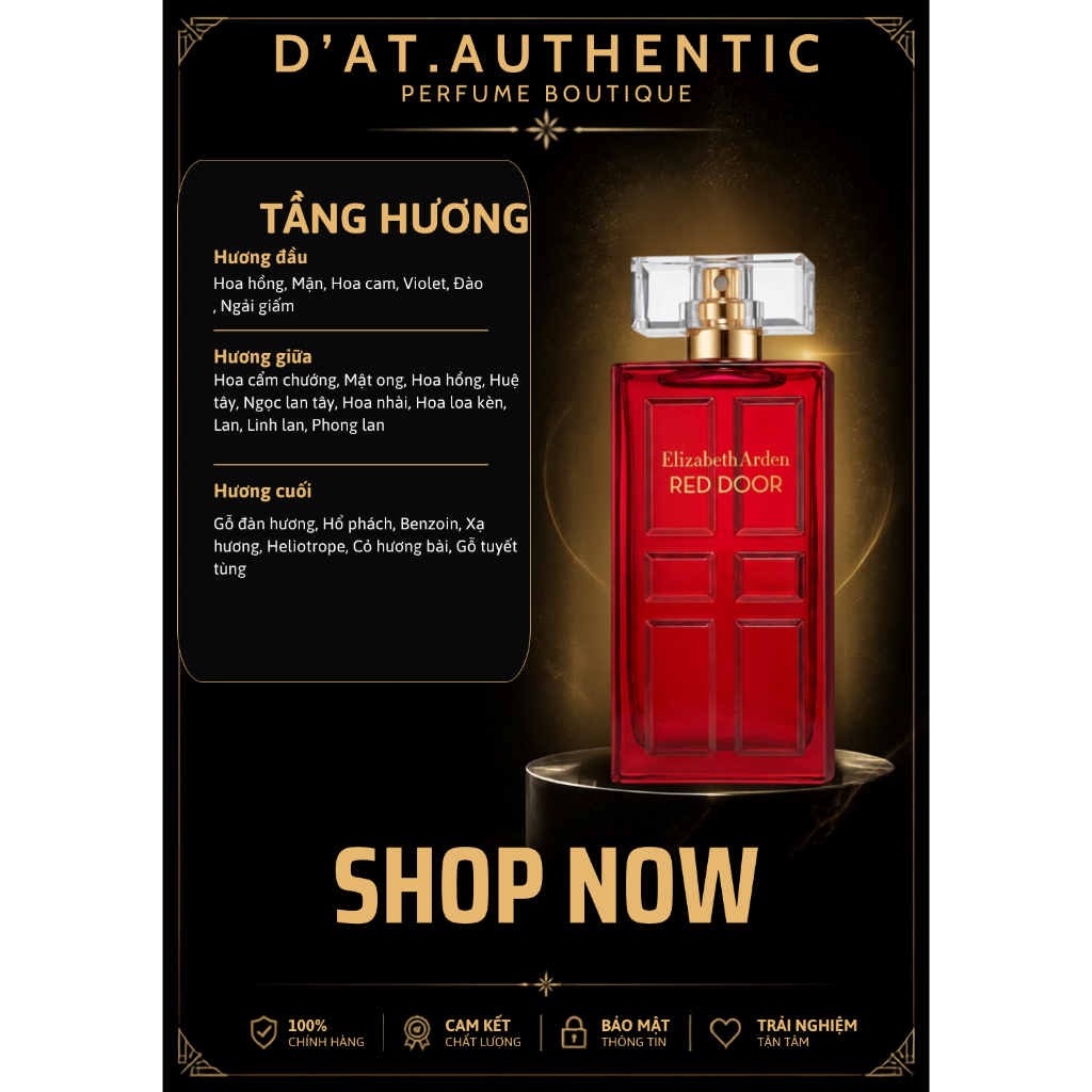 Nước hoa Nữ Elizabeth Arden Red Door 100ml