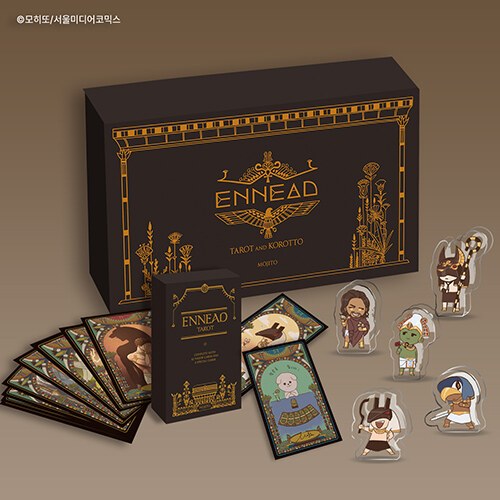 [Dagu Store][SẴN] Set bài Tarot và mini block acrylic ENNEAD