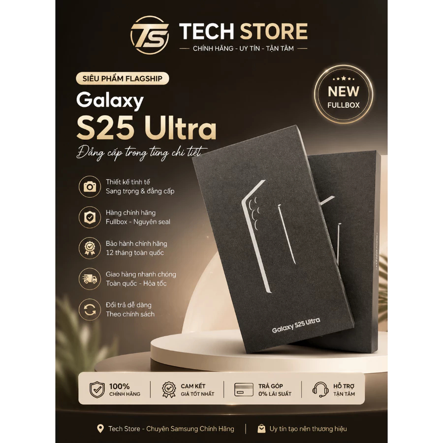 Samsung S25 Ultra 256GB New Seal Chính Hãng