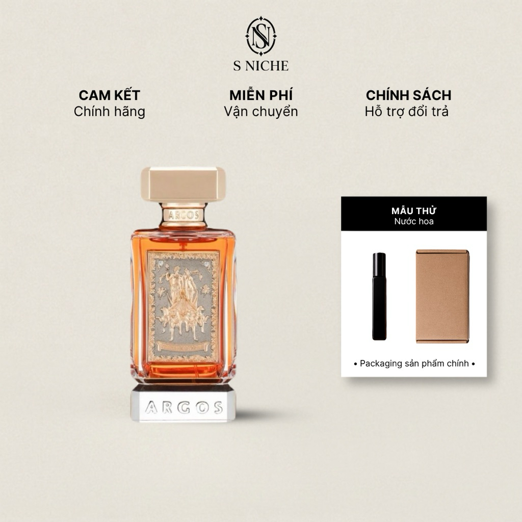 [SNICHE] Unisex Argos Triumph Of Bacchus EDP | Mẫu thử nước hoa