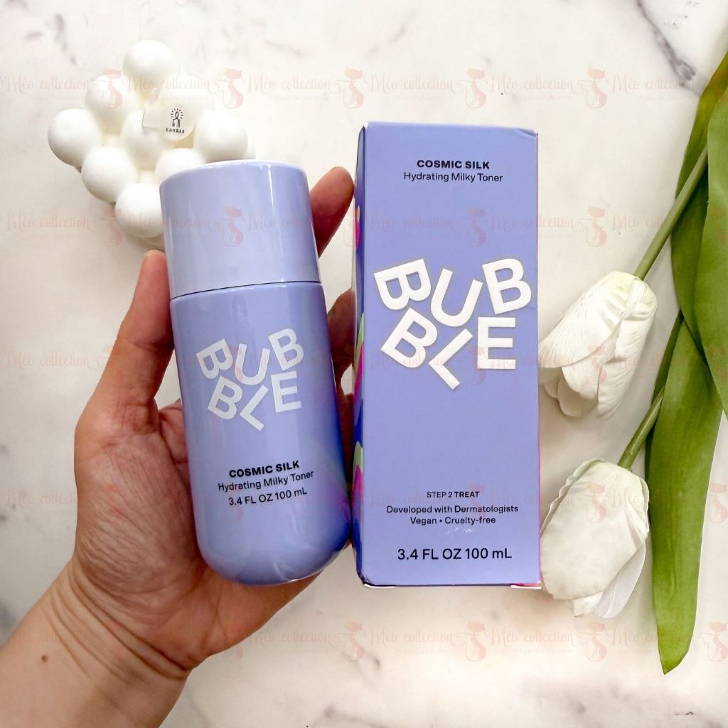 Nước cân bằng da dưỡng ẩm Bubble Skincare - Cosmic Silk Hydrating Milky Toner 100ml