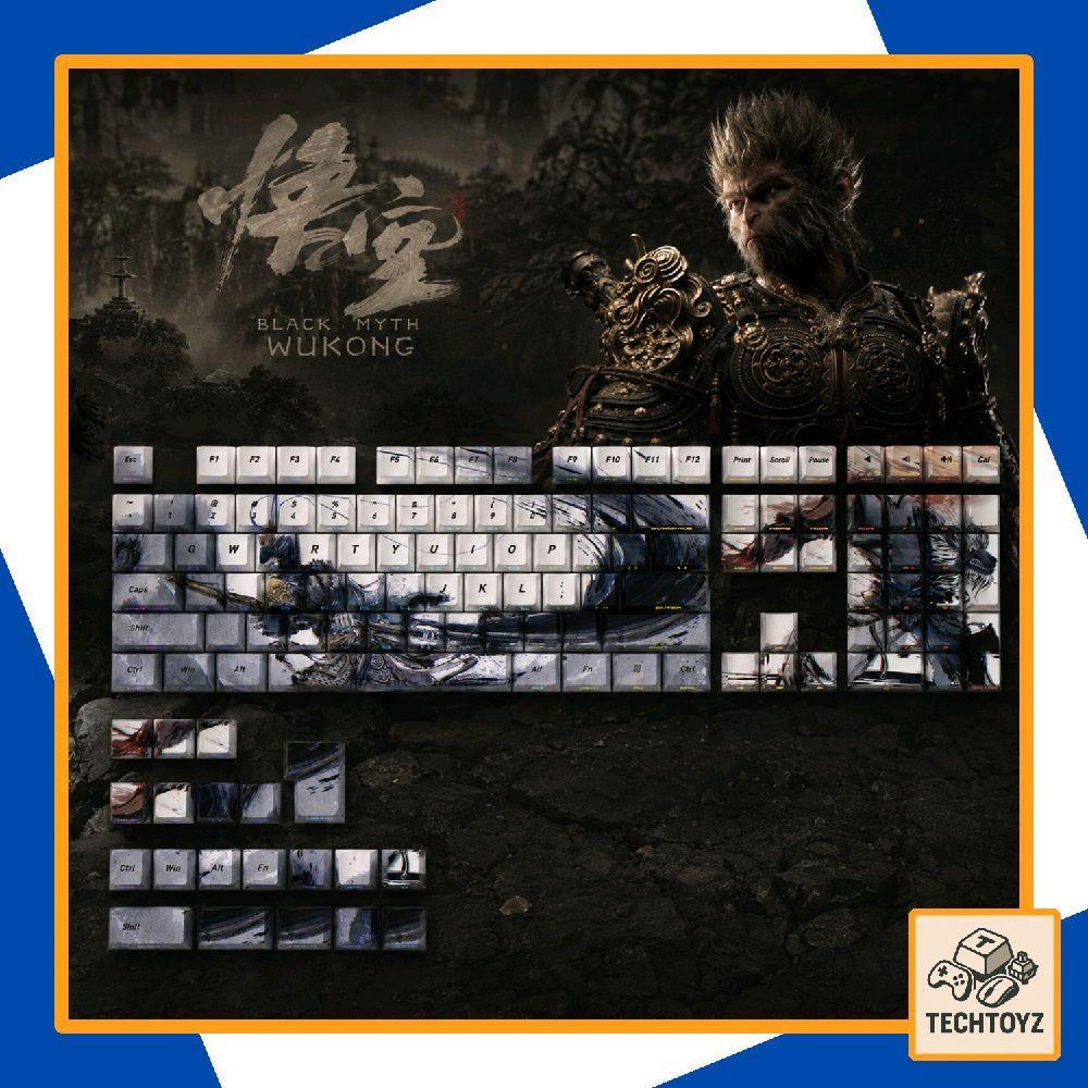 Keycap Black Myth Wukong - PBT DyeSub + Double Shot - Cherry Profile
