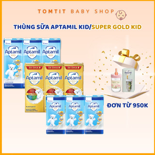 [Date T11.26] Sữa nước pha sẵn Aptamil KID Gold Thùng 27 hộp 180ml (9 lốc)/110ml 36 hộp