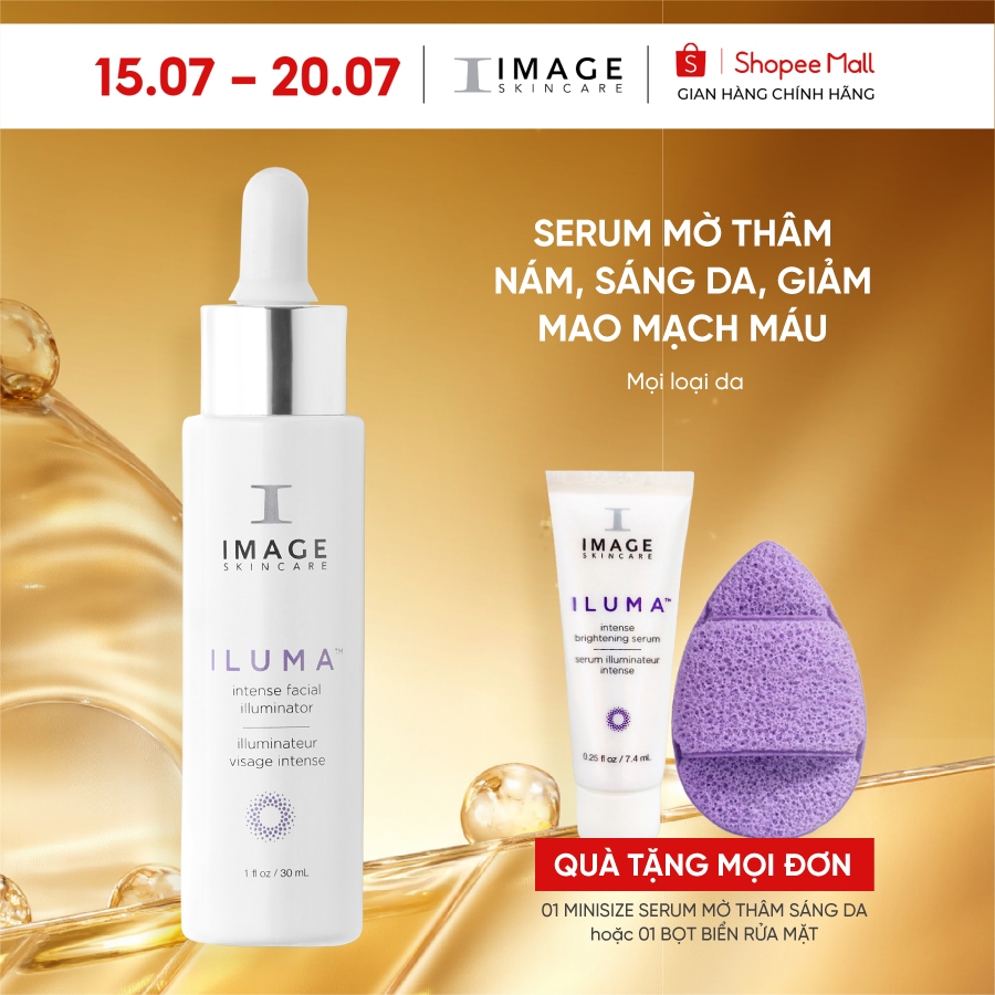 Serum tăng cường sáng da, mờ nám IMAGE ILUMA Intense Facial Illuminator - 30ml