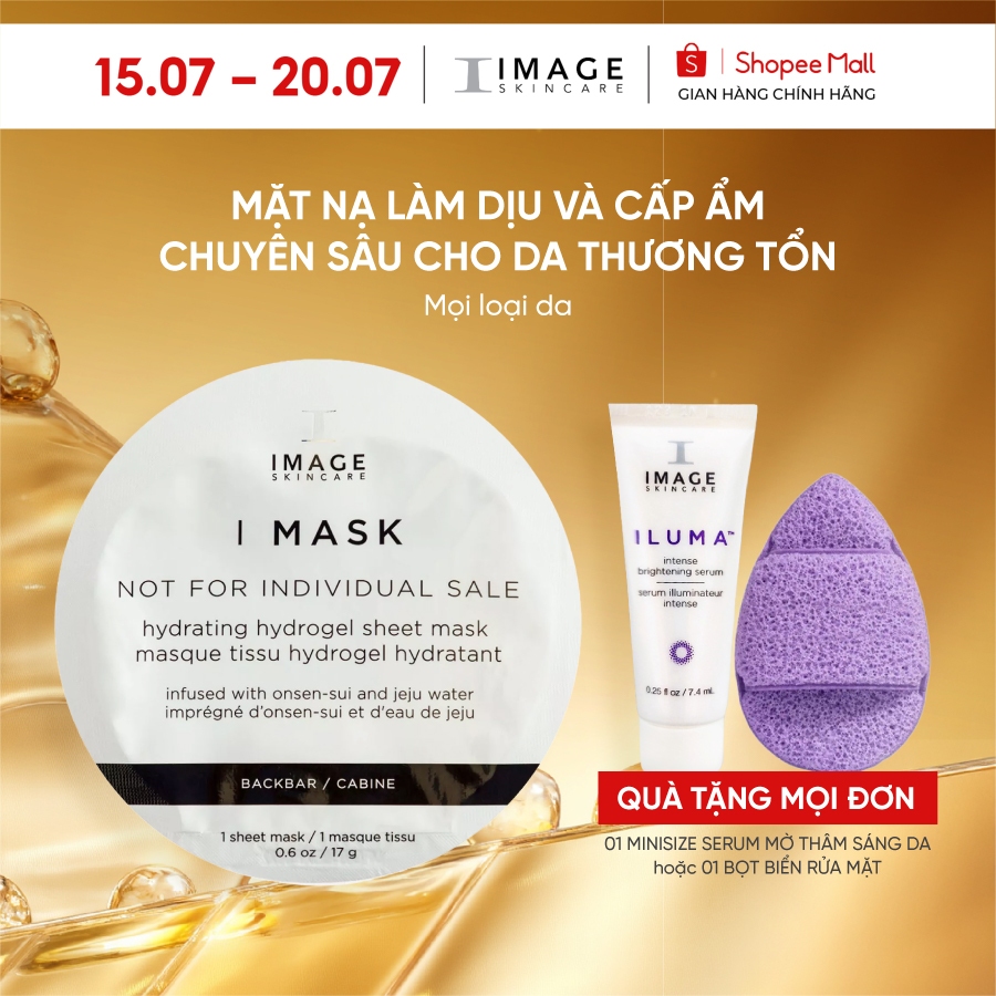 Mặt nạ sinh học cấp ẩm chuyên sâu IMAGE I Mask Hydrating Hydrogel Sheet Mask 17g
