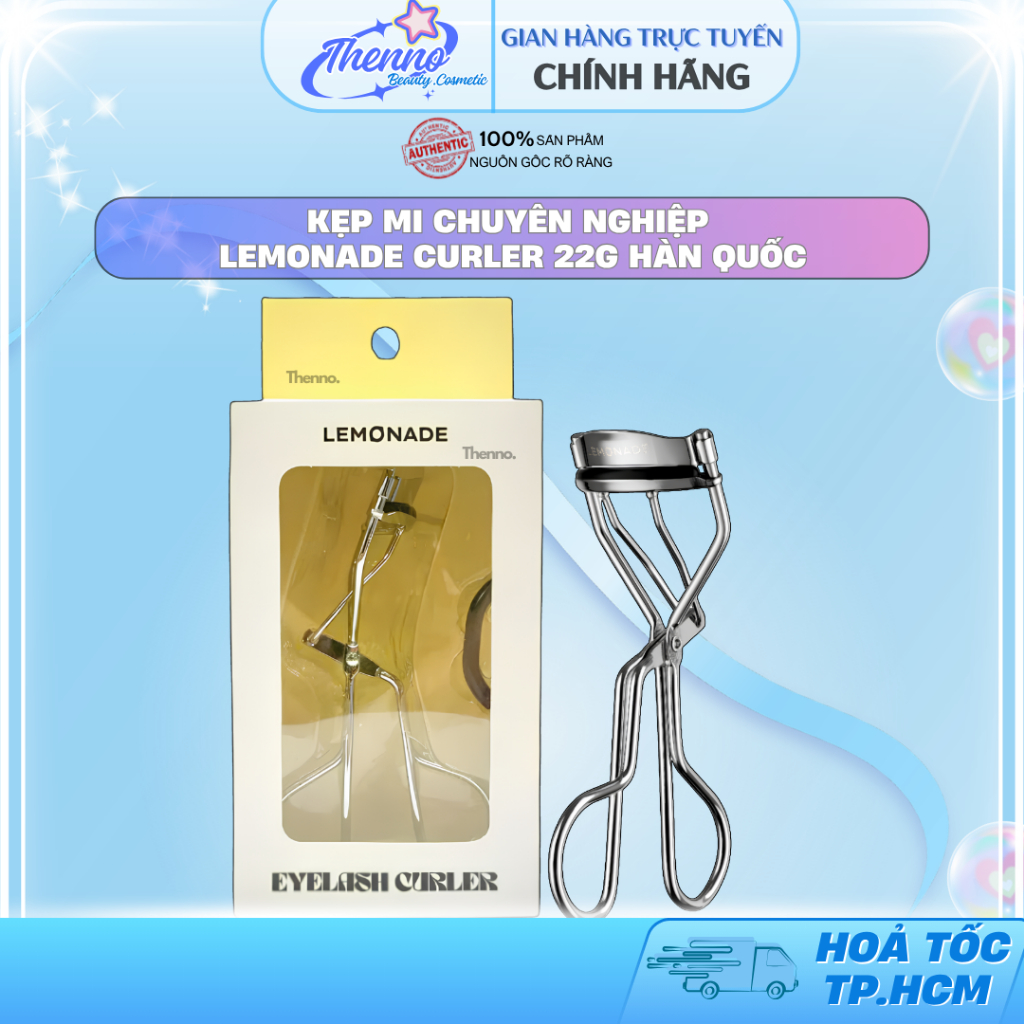 Kẹp Mi Chuyên Nghiệp Lemonade Curler 22g Hàn Quốc
