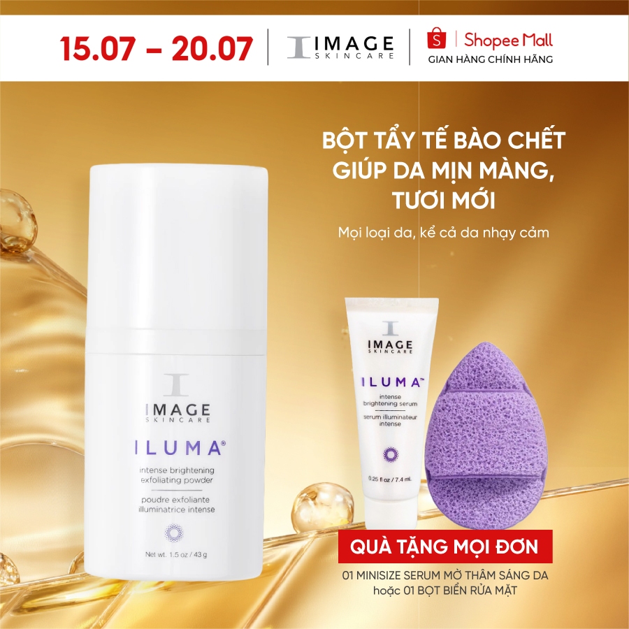 Bột tẩy tế bào ch.ết IMAGE ILUMA Brightening Exfoliating Powder 43g