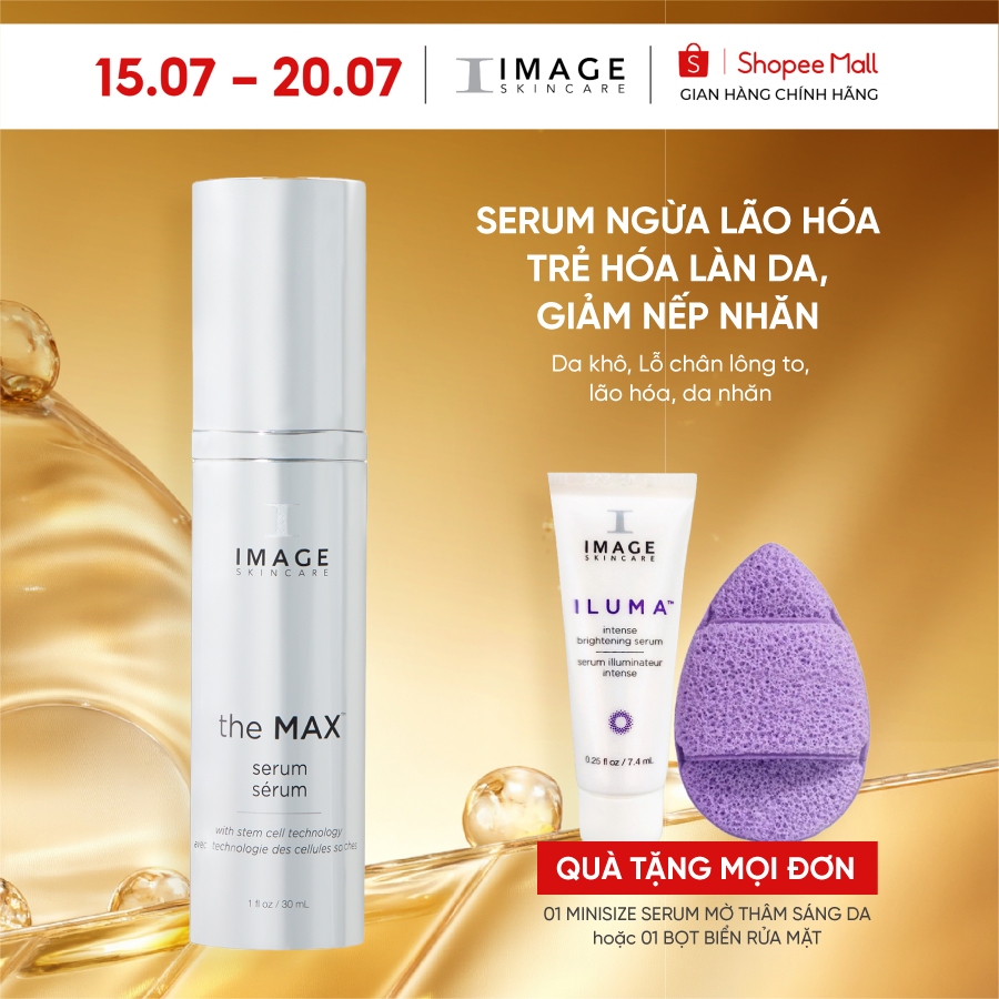 Serum trẻ hóa da IMAGE The Max Stem Cell Serum 30ml