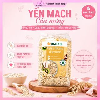 Yến mạch cán mỏng hữu cơ Markal - 500gr