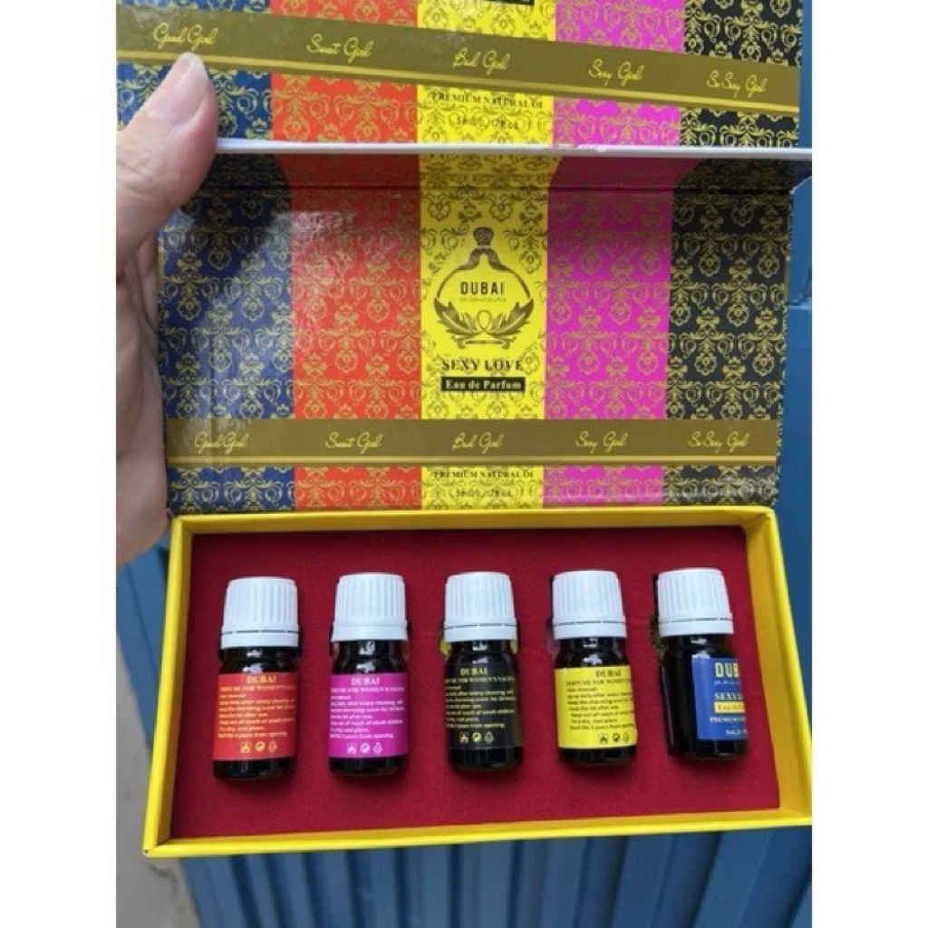 Set 5 Chai Nước Hoa Dubai Sexy Love SIÊU THƠM
