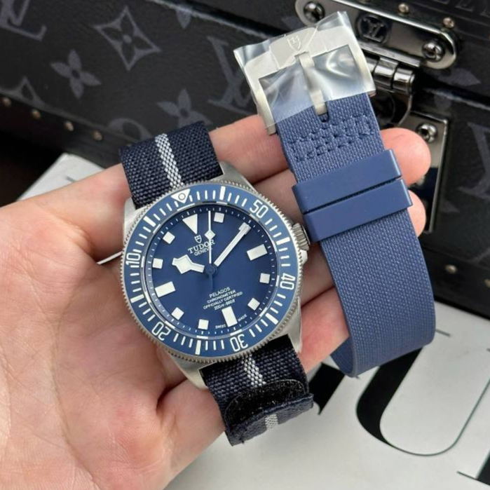 Tu.do.r Pelagos FXD • Size 42mm - Độ dày 13mm • Máy Miyota 8N24 Automatic | Titanium Fullbox Hãng