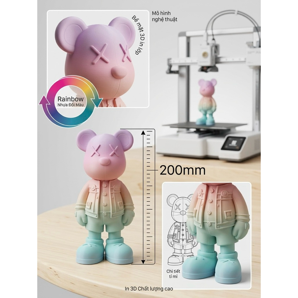 Mô hình KAWS BEAR (20CM)