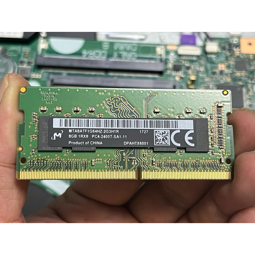bán Ram laptop Micron DDR4 8GB buss 2400T hàng cũ zin bóc máy chính hãng