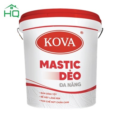MASTIC DẺO | BỘT TRÉT TRỘN SẴN KOVA