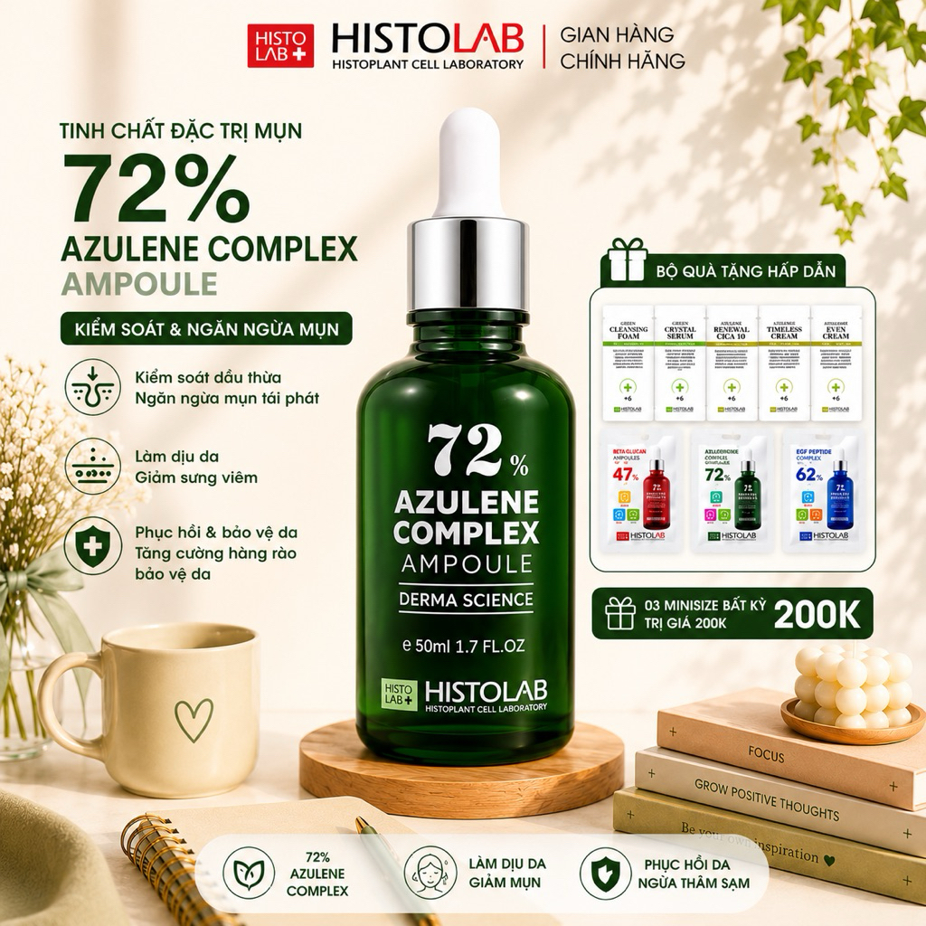 [HISTOLAB] AZULENE COMPLEX AMPOULE 72%