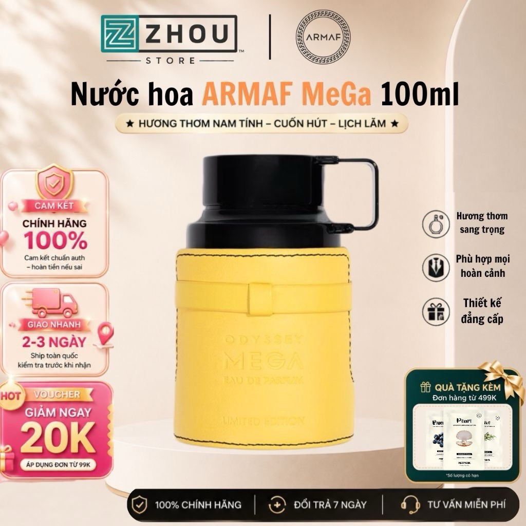 Nước hoa nam Armaf Odyssey Mega Limited Edition EDP 100ml