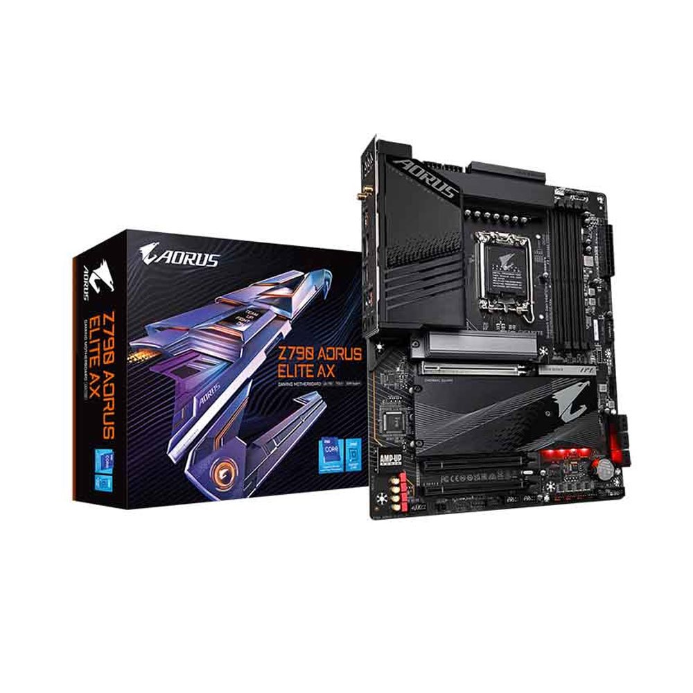 Mainboard Gigabyte Z790 AORUS ELITE AX​ DDR5 - Hàng Chính Hãng - Bảo hành 3 năm