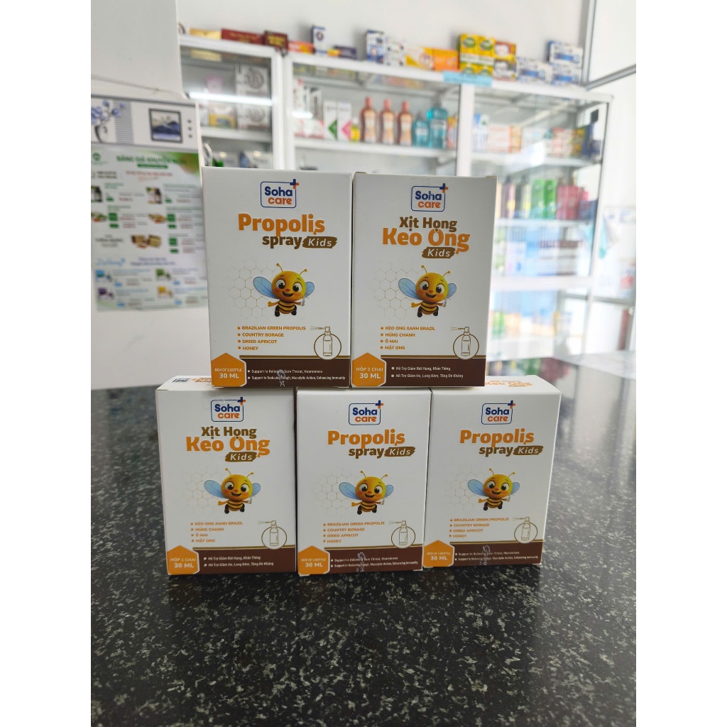 Xịt Họng Keo Ong Kids (chai 30 ml)