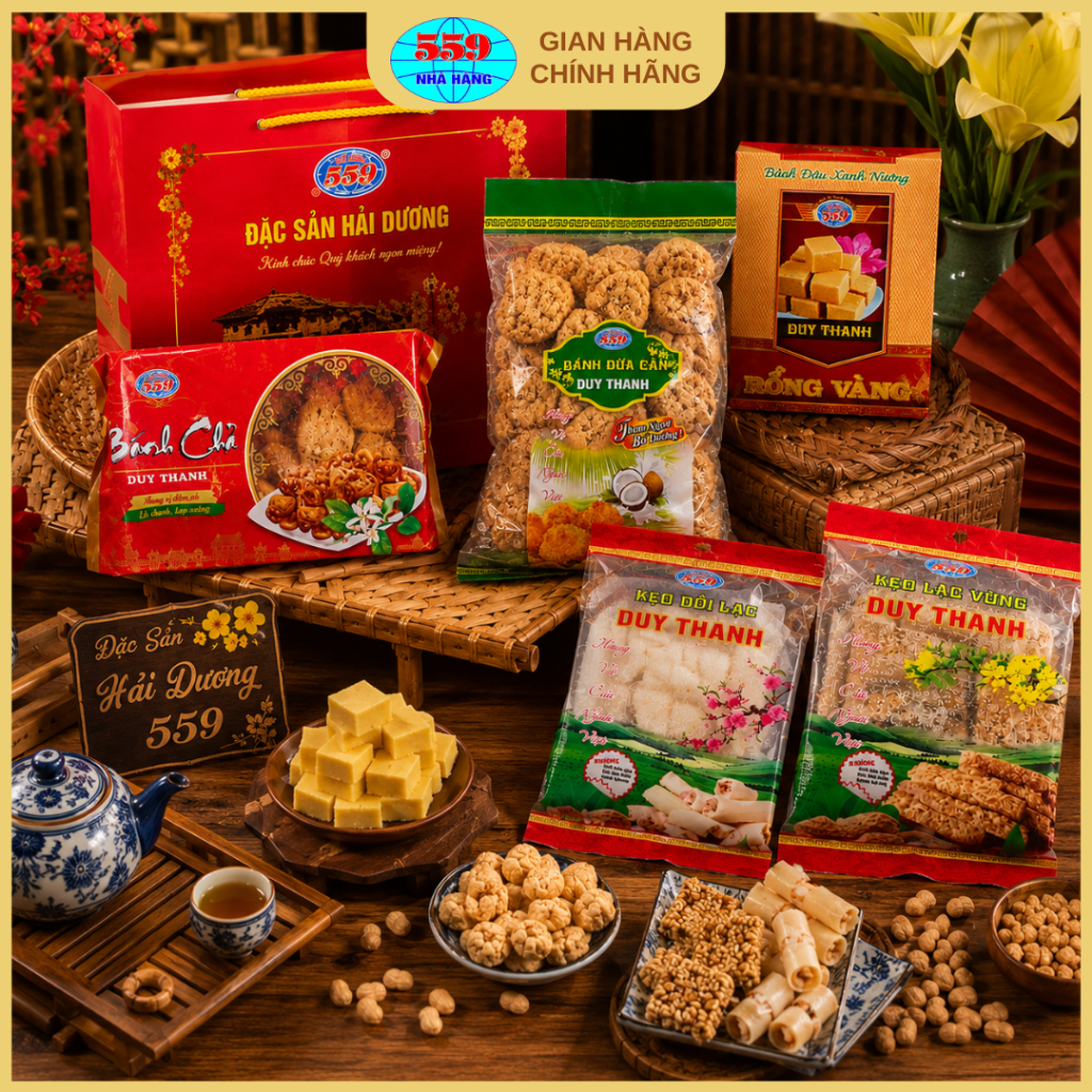 Combo Truyền Thống - Đặc Sản Hải Dương 559 - Chuẩn Hương Vị Cổ Truyền