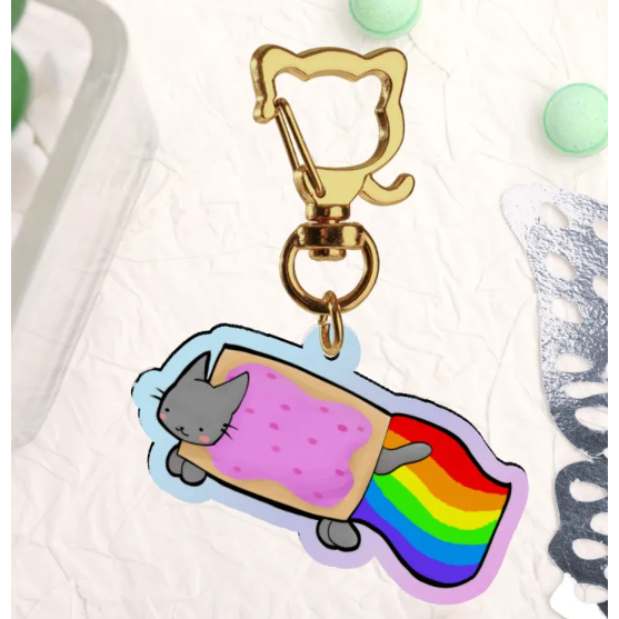 Nyan Cat / Tac Nayn Acrylic Keychain 57