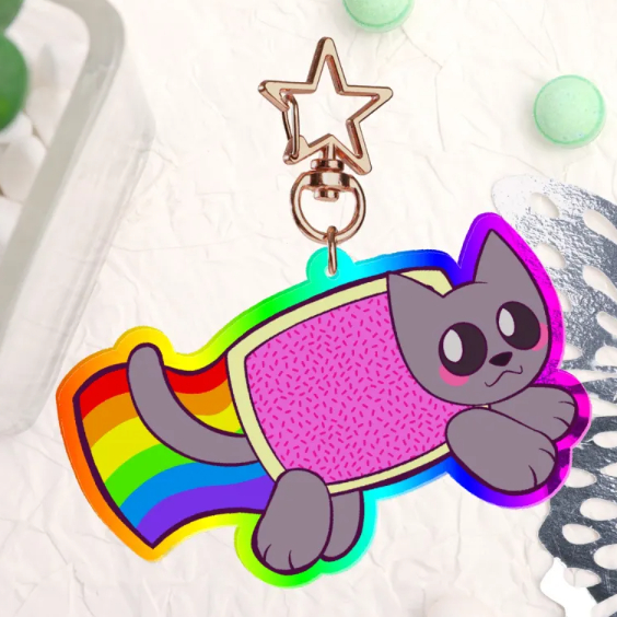 Nyan cat/tac nayn Acrylic Keychains 62