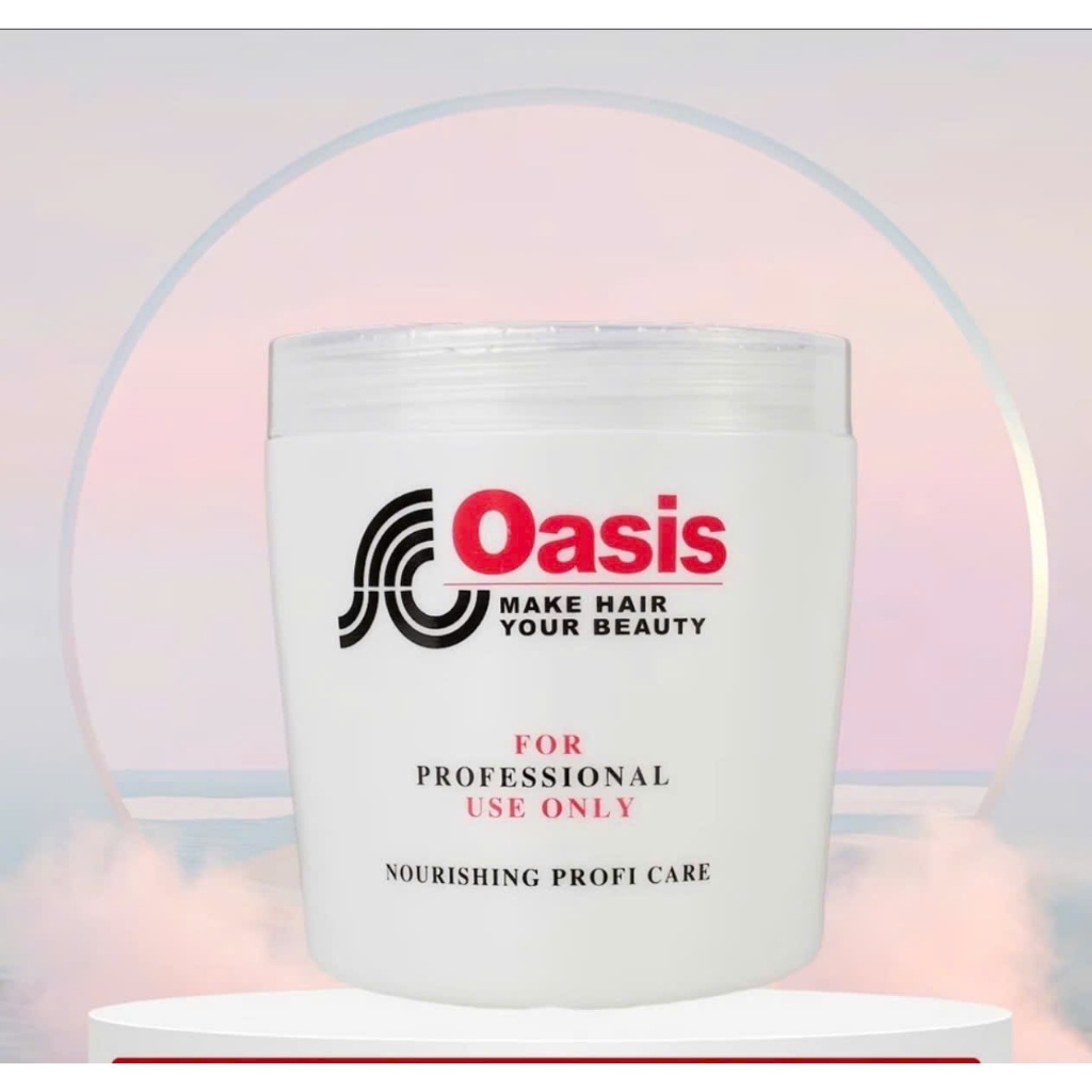Kem   ủ xả ủ tóc hấp tóc OASIS 1000ml - Phục hồi tóc hư tổn, xả mềm mượt không bết rụng