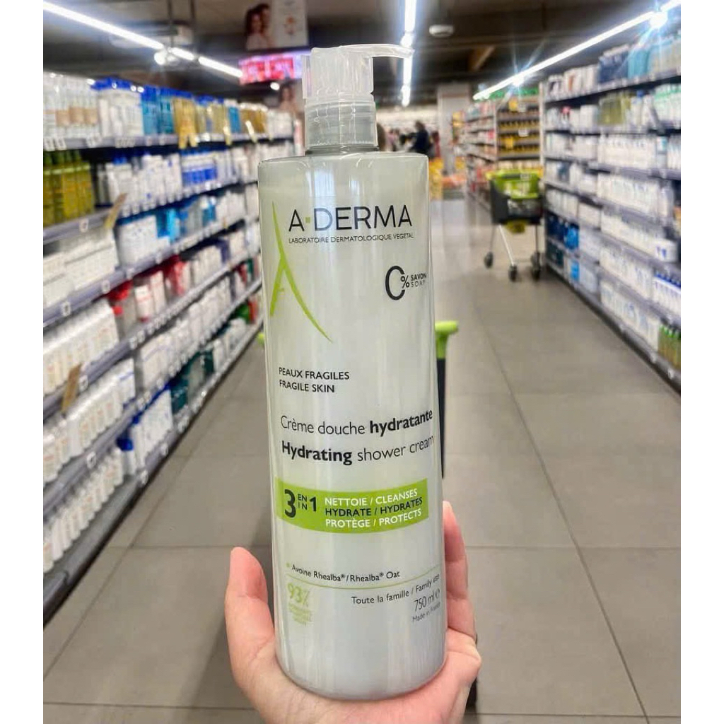 [AUTH PHÁP] Sữa tắm Aderma 500ml-750ml