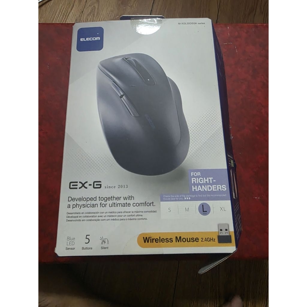 ​🖱️ CHUỘT KHÔNG DÂY ELECOM EX-G (M-XGL30DBSK) - THIẾT KẾ ĐOẠT GIẢI G-MARK NHẬT BẢN, ÊM ÁI CHỐNG MỎI 