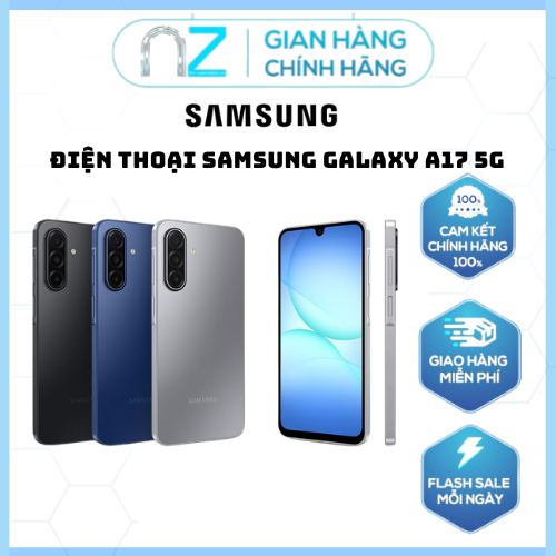 [ Chính Hãng ] Điện Thoại Samsung Galaxy A17 5G (4GB/128GB) - Nguyên Seal
