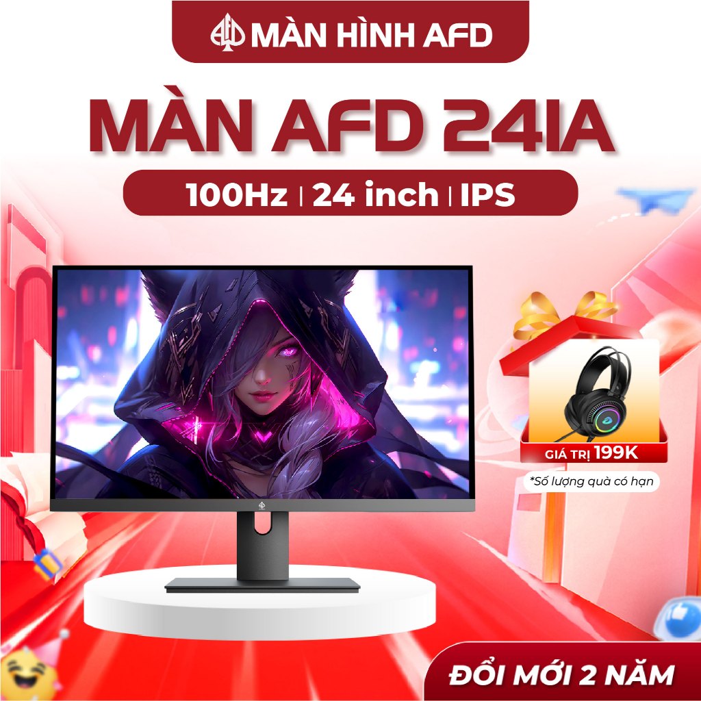 Màn hình 24 inch AFD241A Wuxga IPS 100hz - Chuyên Gaming