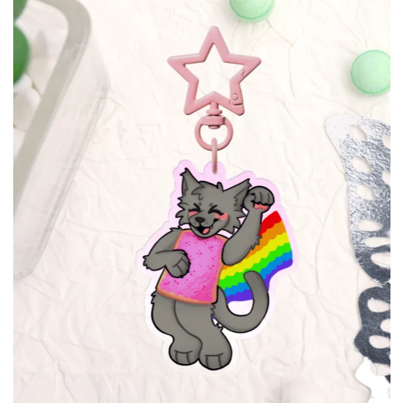 Nyan Cat Keychain 74