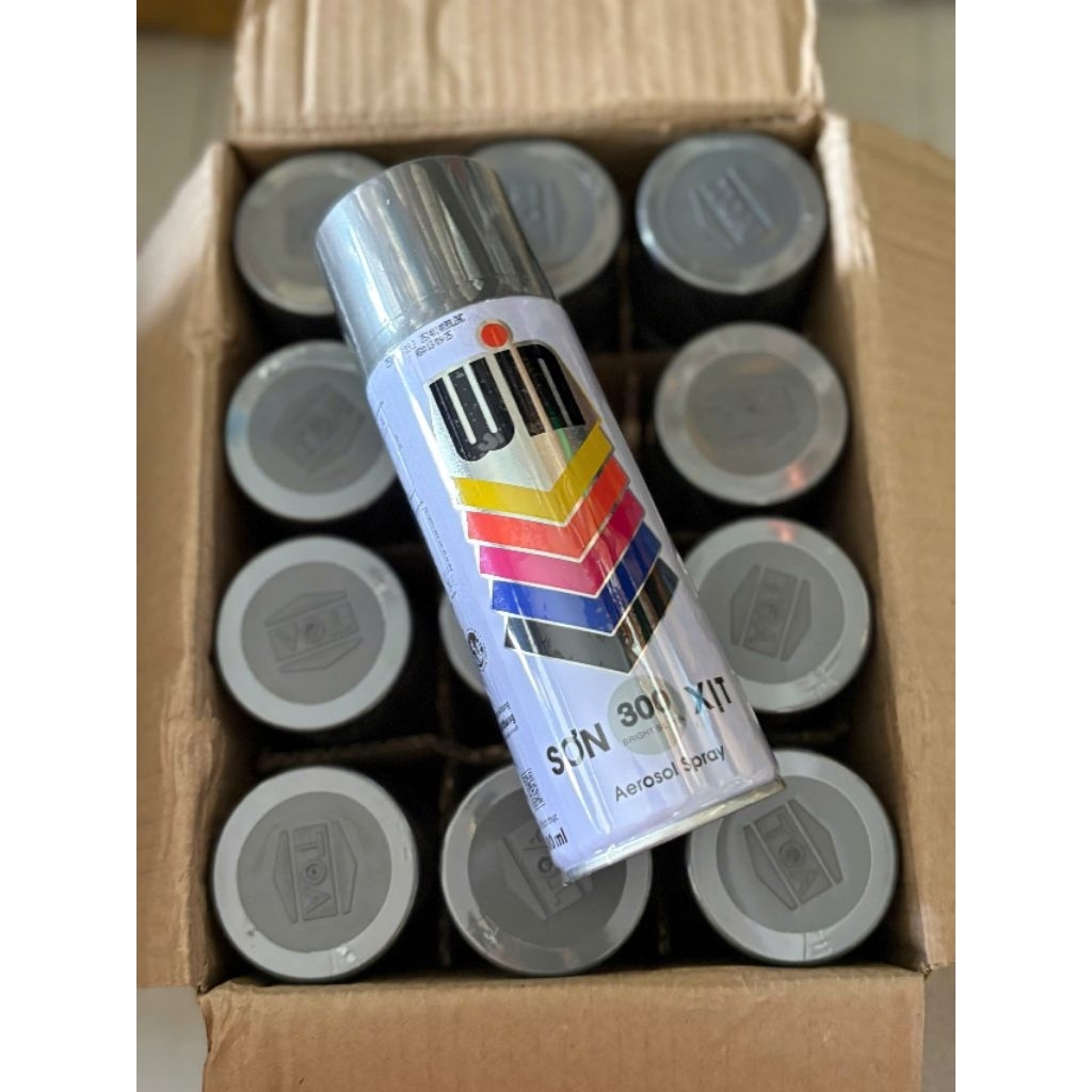 SƠN XỊT MÀU BẠC WIN 300, ATM A300, REDFOX 300, WIN H52 1200°F (400ML)