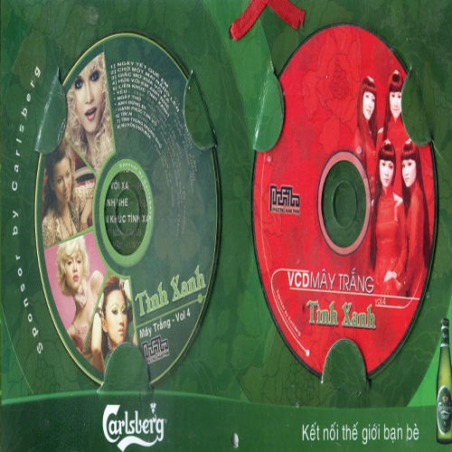 CD- VCD ALBUM NHÓM NHẠC MÂY TRẮNG VOL 4 - TÌNH XANH