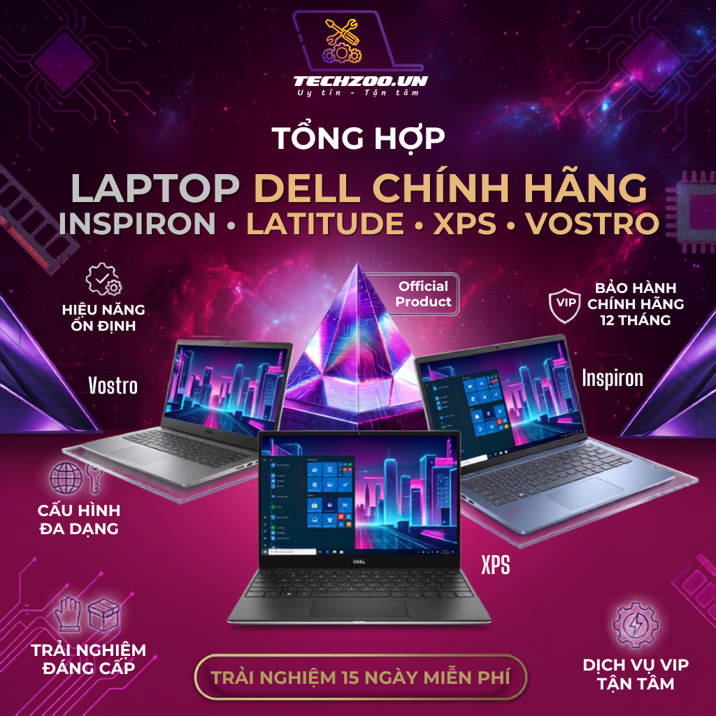 (Link tổng hợp) Laptop Dell các dòng Latitude, Inspiron, Vostro, Precision chính hãng bảo hành 12T, nguyên zin giá tốt | BigBuy360 - bigbuy360.vn