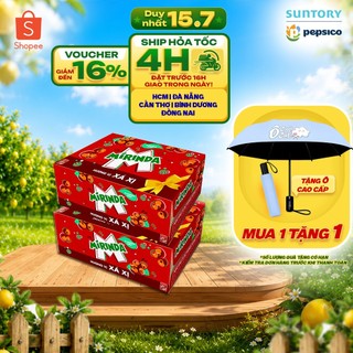 [SALE 15.7] Combo 2 Thùng 24 Lon Mirinda Xá Xị (320ml/lon)