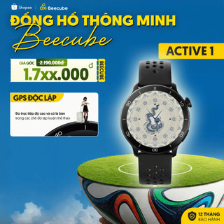 Đồng Hồ Thông Minh BeeWatch Active 1 Nam 46MM - GPS Độc Lập - Đồng Bộ Strava - Nghe Gọi Trực Tiếp - Bảo Hành 12 Tháng