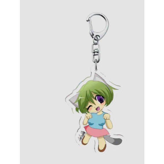 Raku-Chan Keychain 1