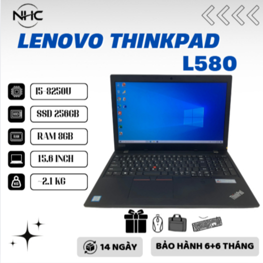 Laptop Giá Rẻ Lenovo THINKPAD L580 I5-8250U RAM 8GB SSD 256GB