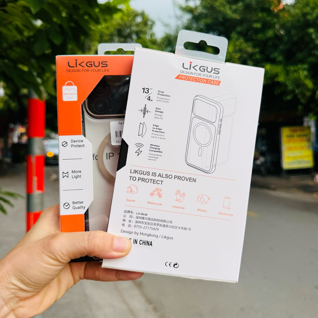 Ốp lưng iPhone 17 Pro Max Likgus RMC Magsafe