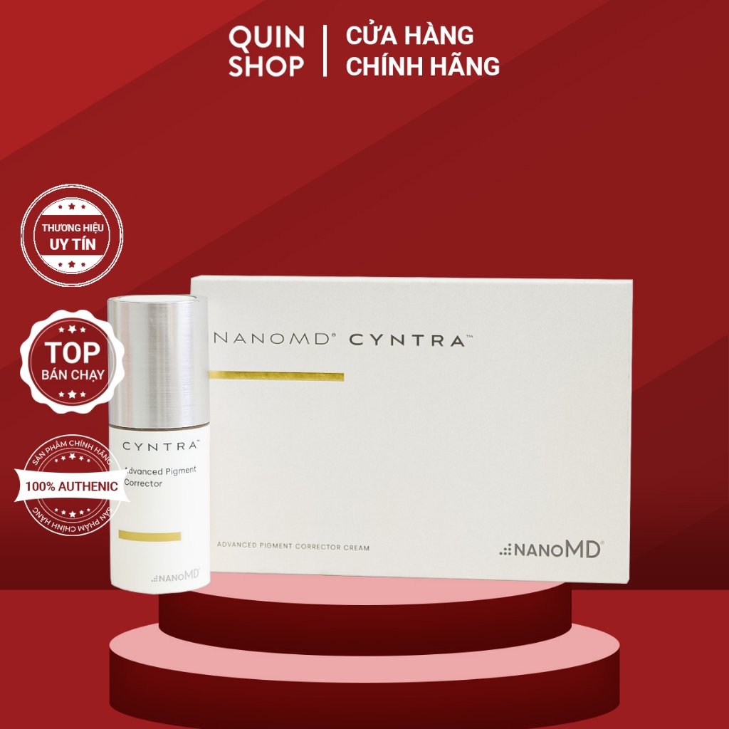 [HÀNG CÔNG TY] Kem Mờ Nám, Đốm Nâu NanoMD Cyntra Advanced Pigment Corrector