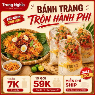 Bánh Tráng Trộn Hành Phi Siêu Ngon