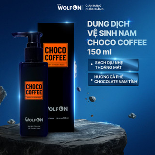 Dung dịch vệ sinh nam giới lyd wolf on choco coffee cuốn hút 95ml, 150ml