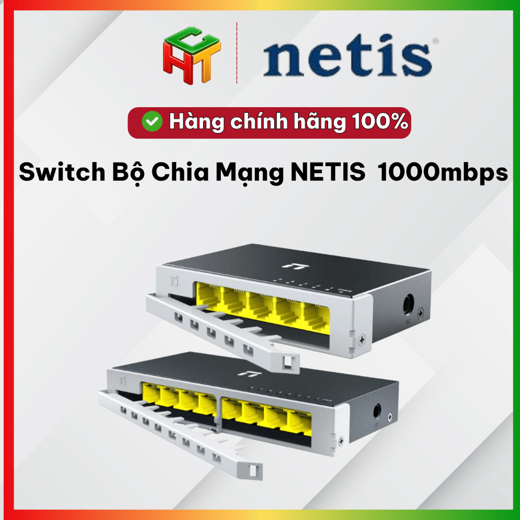 Switch Bộ Chia Mạng NETIS 1000mbps