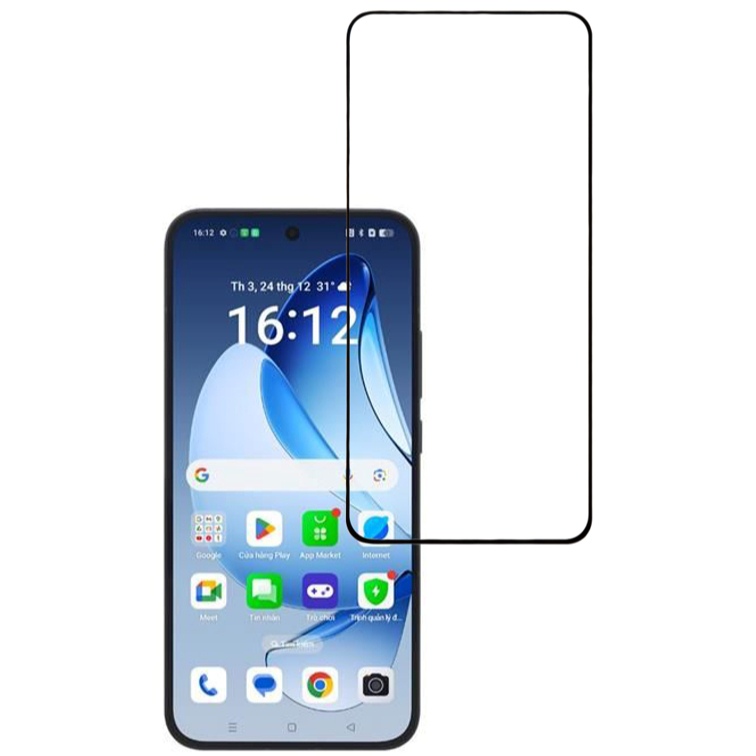 Miếng dán cường lực Oppo Reno 13 5G/ 13F/ 13F 5G full màn hình