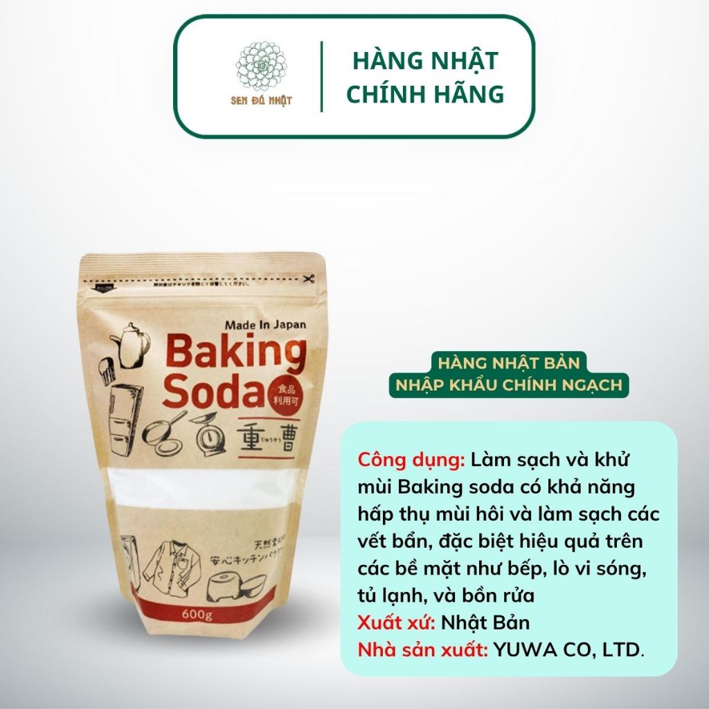 [SenDaNhat] Tẩy rửa diệt khuẩn Baking soda Tipo's